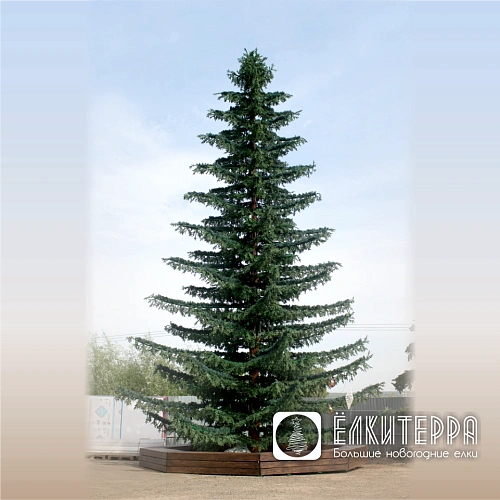 Лесная искусственная уличная Елка 12 метров